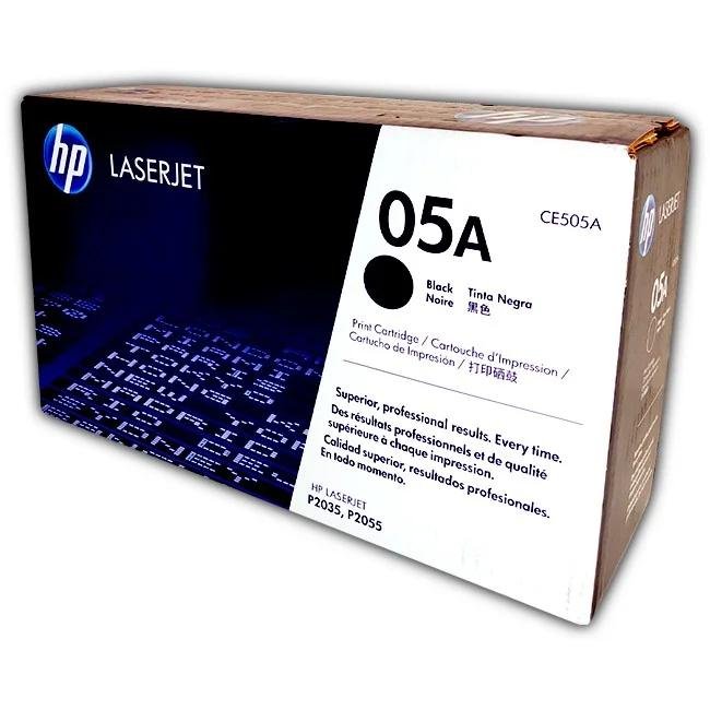 Toner Hp 05A (CE505A) Negro 2,300 Pag LaserJet P2050 — imagen 2
